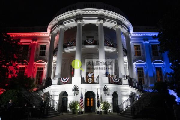FILE - President Joe Biden waves to a crowd after a fireworks show during a Fourth of July celebration at the White House, Monday, July 4, 2022, in Washington. (AP Photo/Evan Vucci, File)