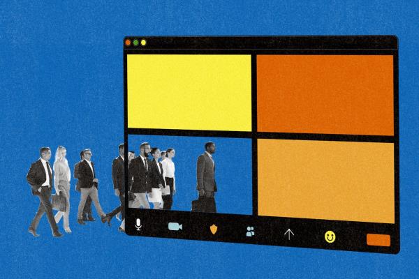 极速回到了办公室让员工们感受一下你的混合职场痛苦