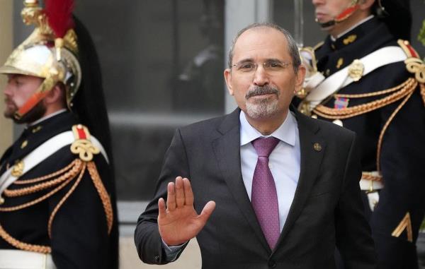Jordanian Foreign Minister Ayman Safadi AP Photo/?Francois Mori